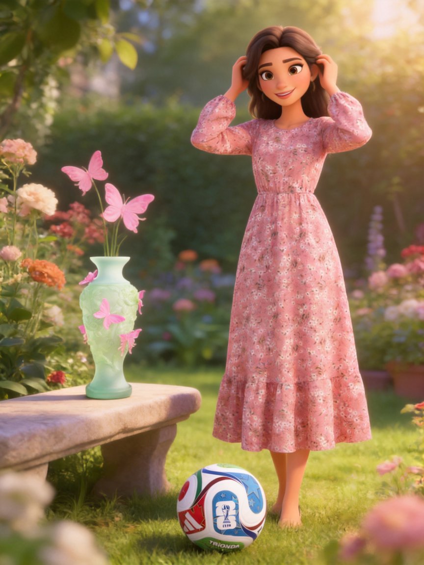 garden day with a side of soccer
